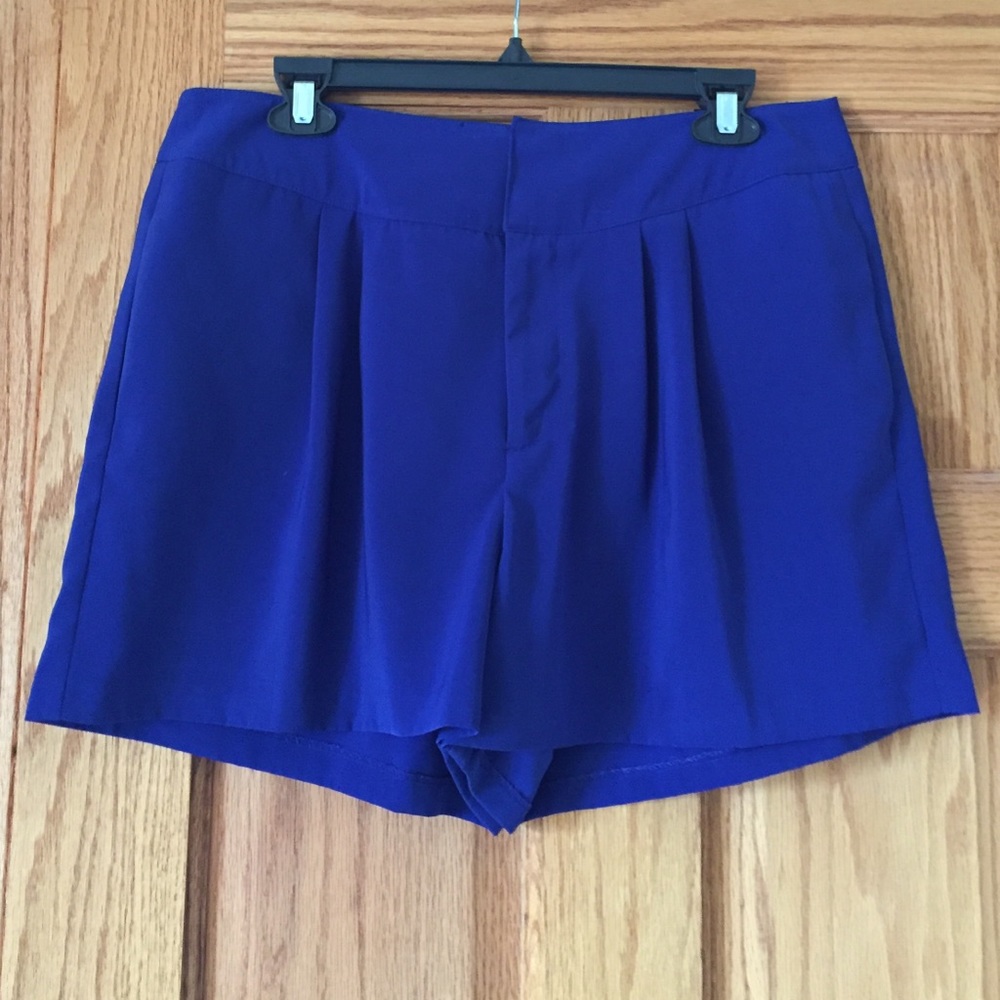 Royal Blue J-Lo Shorts